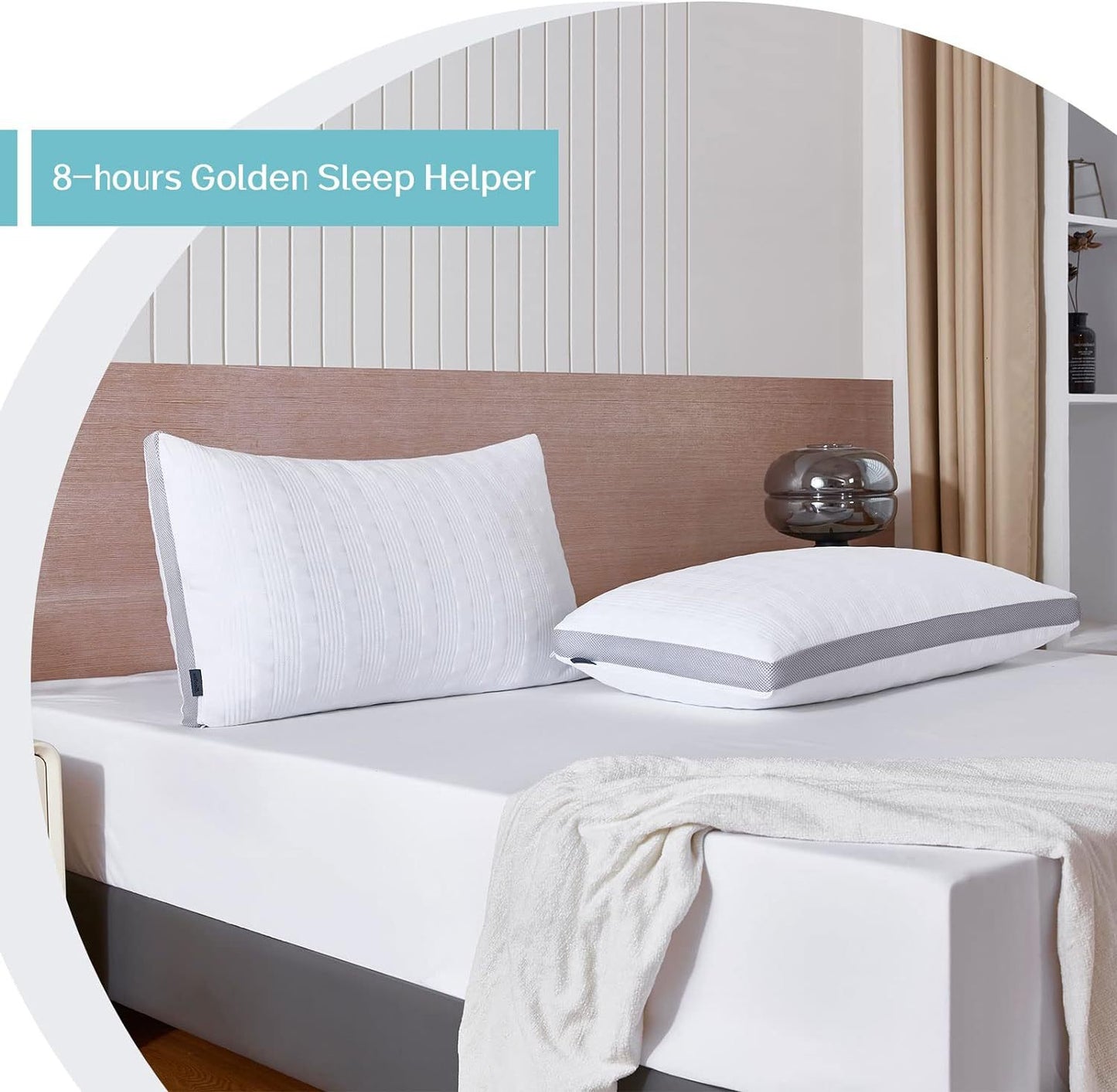 Cooling Comfort Pillow™ – Blijf de Hele Nacht Koel & Slaap Dieper