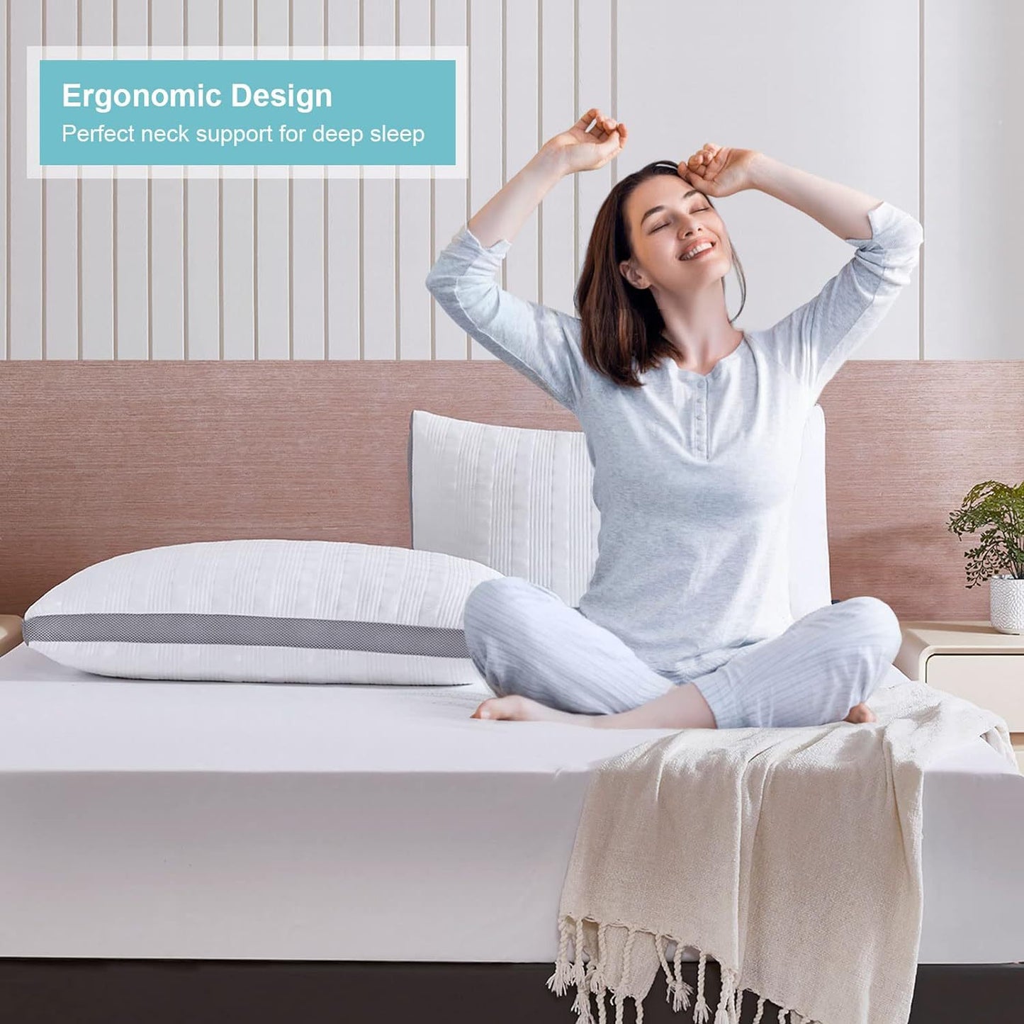 Cooling Comfort Pillow™ – Blijf de Hele Nacht Koel & Slaap Dieper